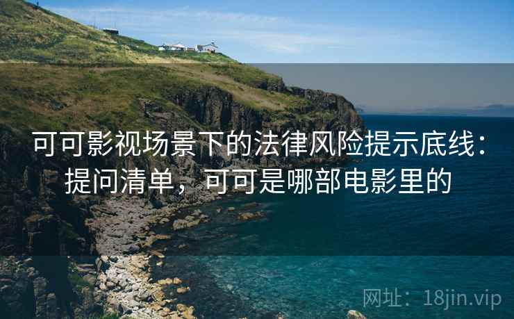 可可影视场景下的法律风险提示底线：提问清单，可可是哪部电影里的